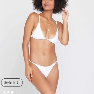 LSPACE WHITE BIKINI